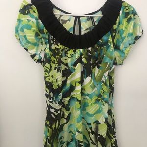 Maurices Sheer Dress Top